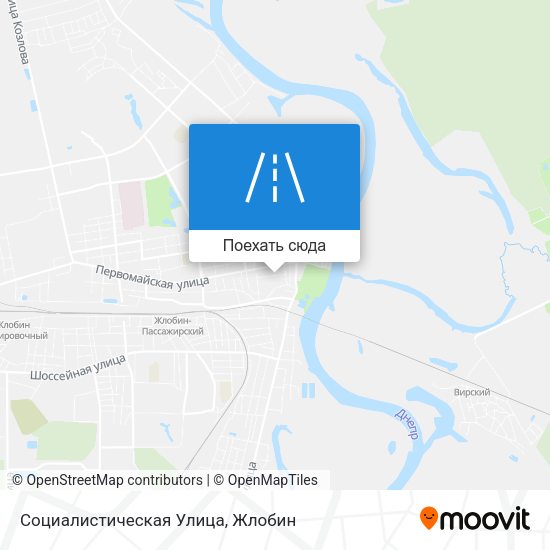 Карта Социалистическая Улица