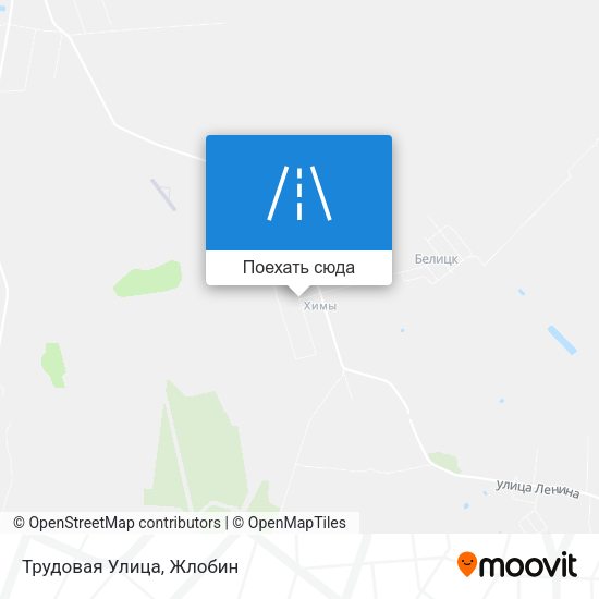 Карта Трудовая Улица