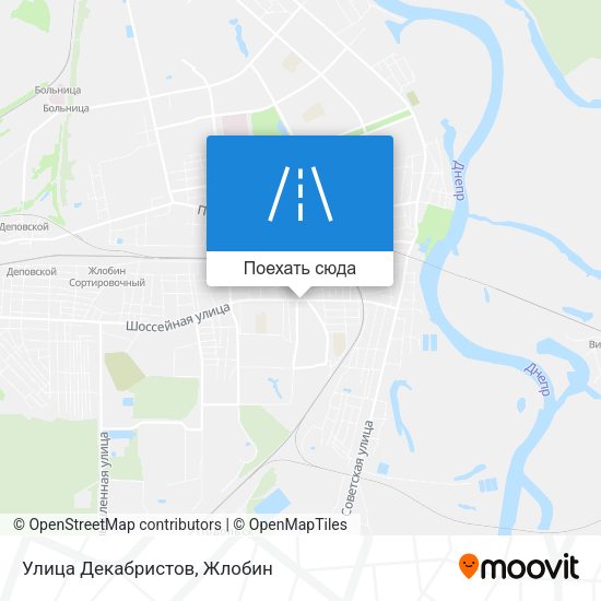 Карта Улица Декабристов