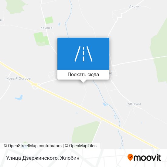 Карта Улица Дзержинского