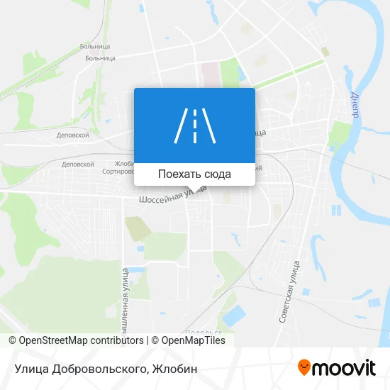 Карта Улица Добровольского