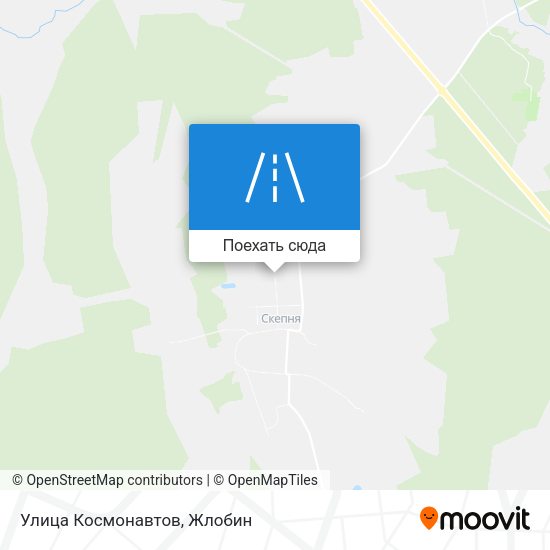 Карта Улица Космонавтов