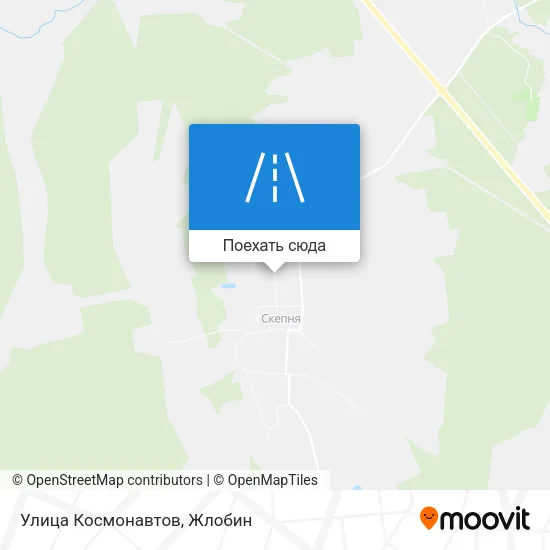 Карта Улица Космонавтов