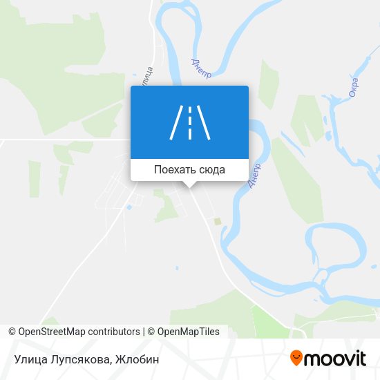 Карта Улица Лупсякова
