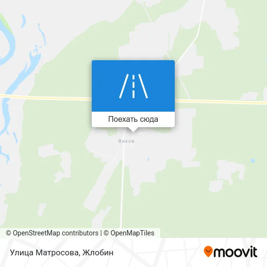 Карта Улица Матросова