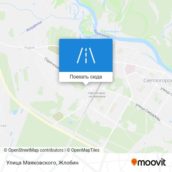 Карта Улица Маяковского