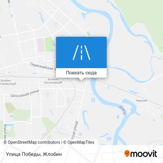 Карта Улица Победы