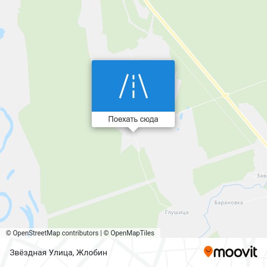 Карта Звёздная Улица