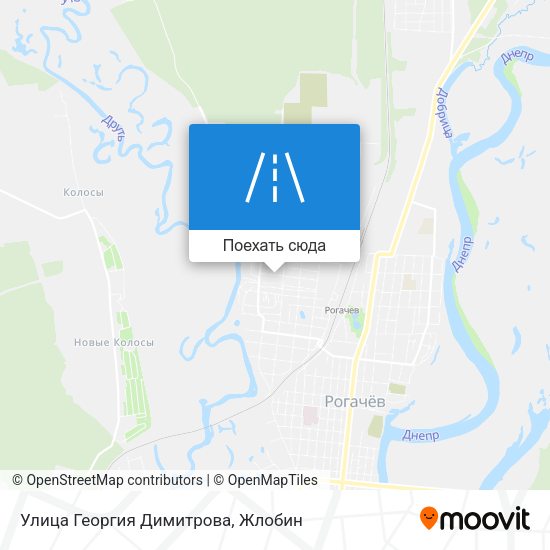Карта Улица Георгия Димитрова
