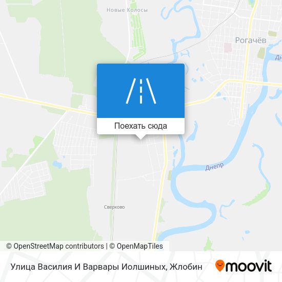 Карта Улица Василия И Варвары Иолшиных