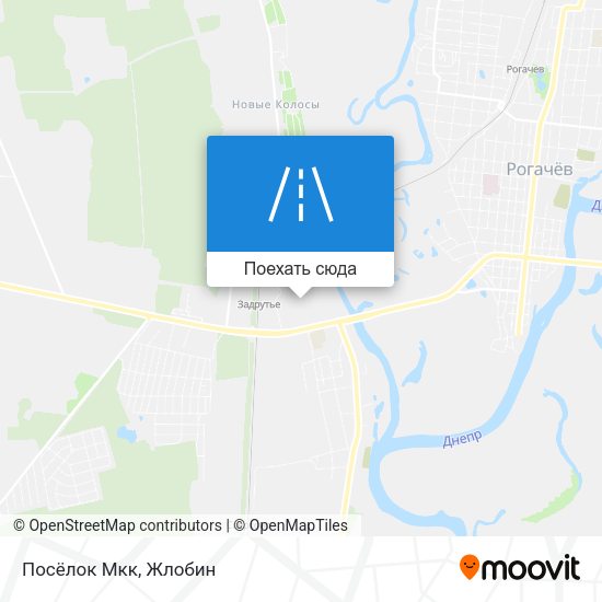 Карта Посёлок Мкк