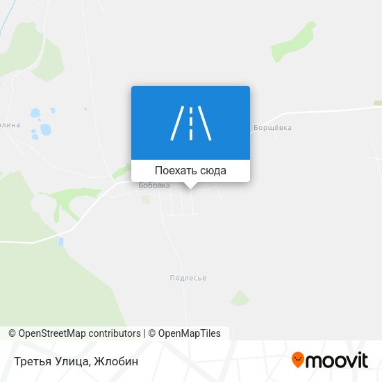 Карта Третья Улица