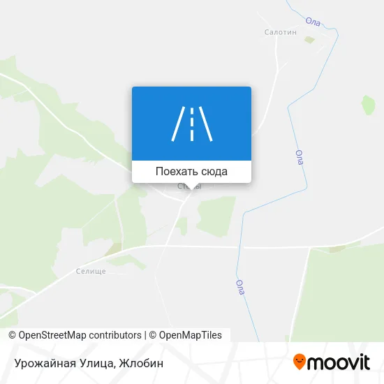 Карта Урожайная Улица