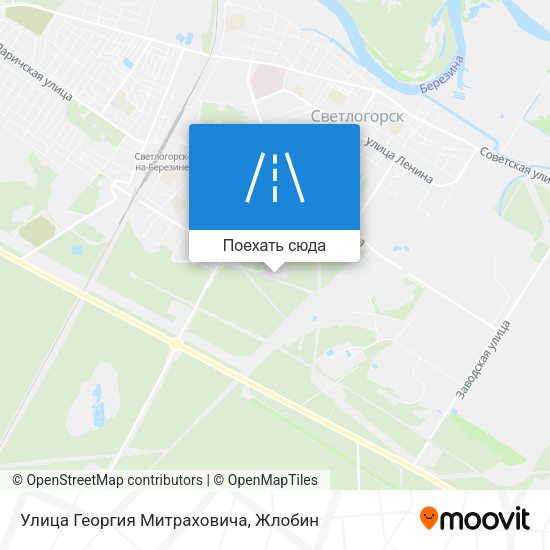 Карта Улица Георгия Митраховича
