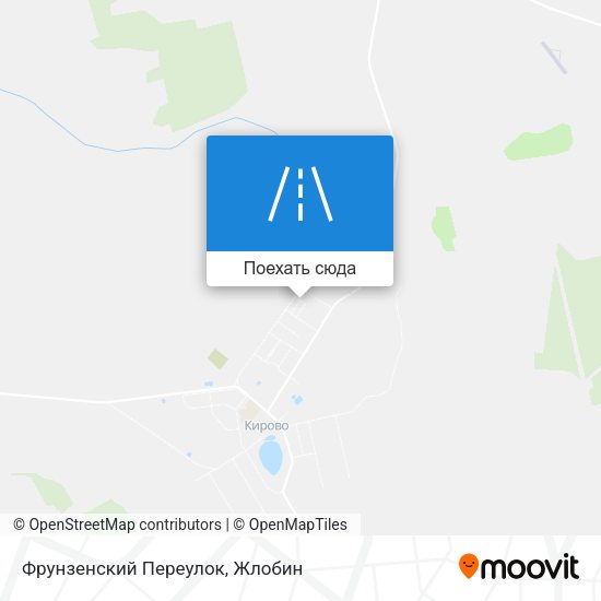 Карта Фрунзенский Переулок