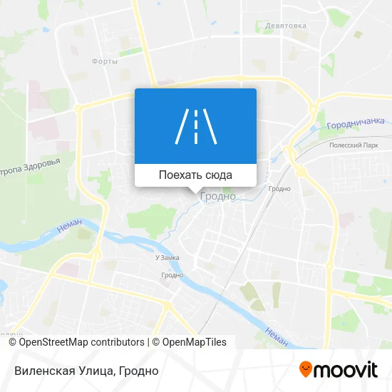 Карта Виленская Улица