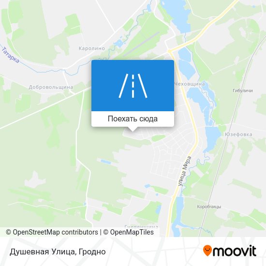 Карта Душевная Улица