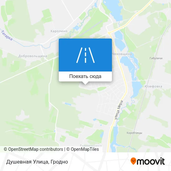 Карта Душевная Улица