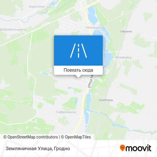 Карта Земляничная Улица