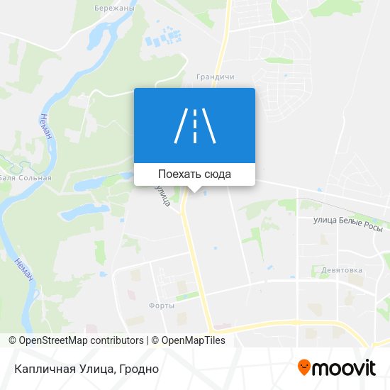 Карта Капличная Улица