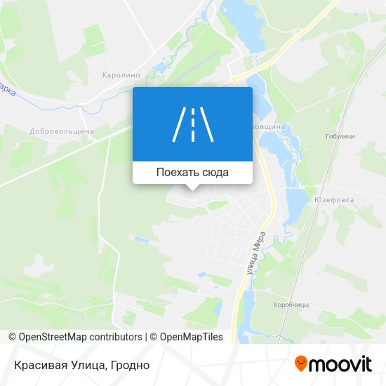 Карта Красивая Улица