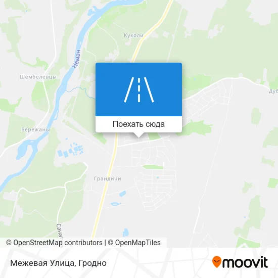 Карта Межевая Улица
