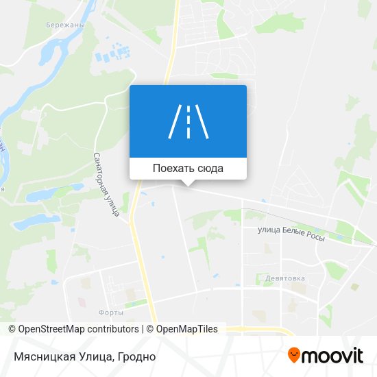 Карта Мясницкая Улица