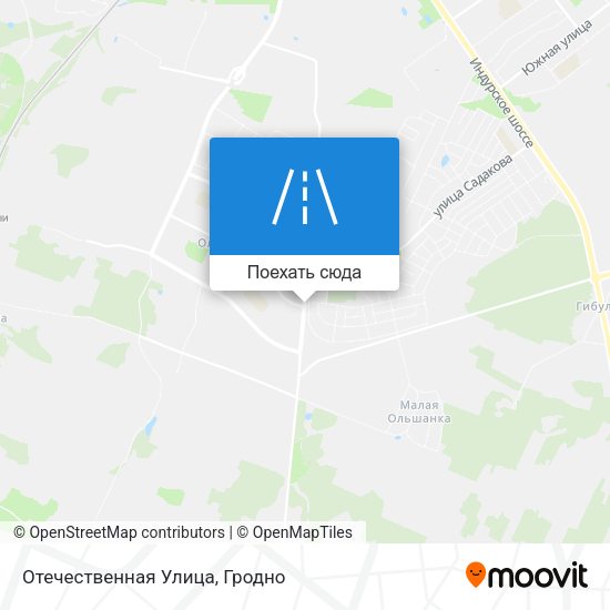 Карта Отечественная Улица