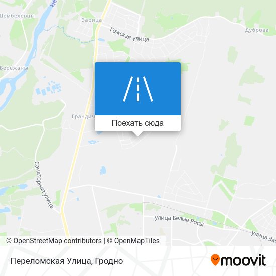 Карта Переломская Улица