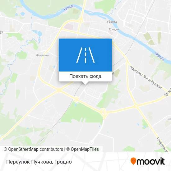Карта Переулок Пучкова