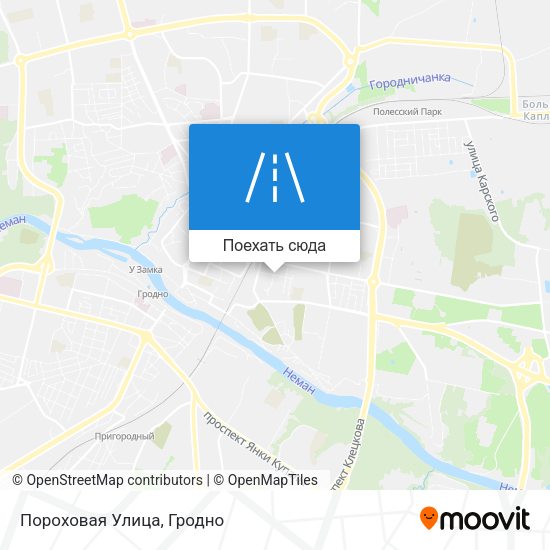 Карта Пороховая Улица