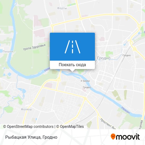 Карта Рыбацкая Улица