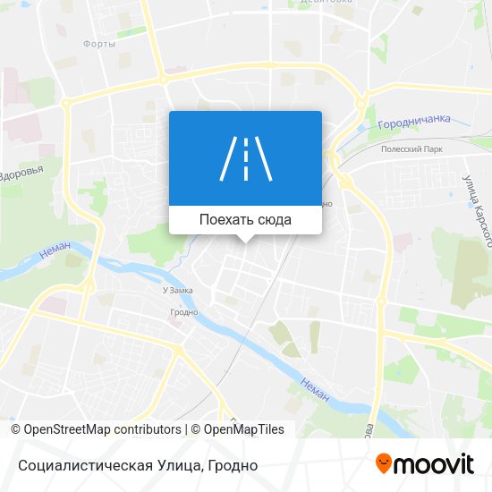 Карта Социалистическая Улица