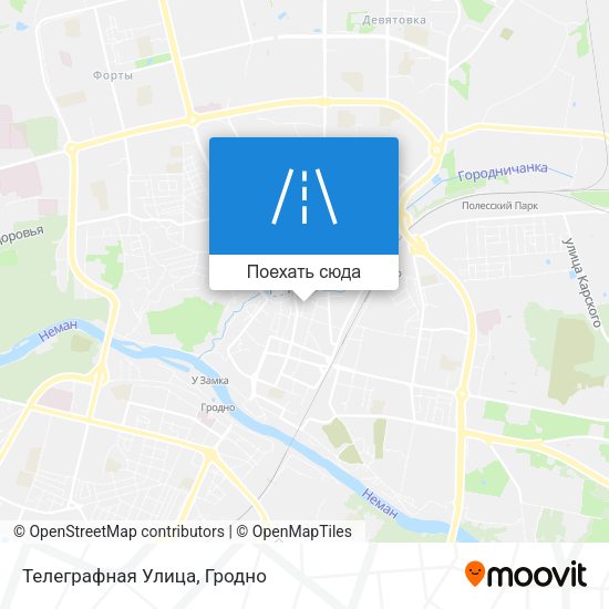 Карта Телеграфная Улица