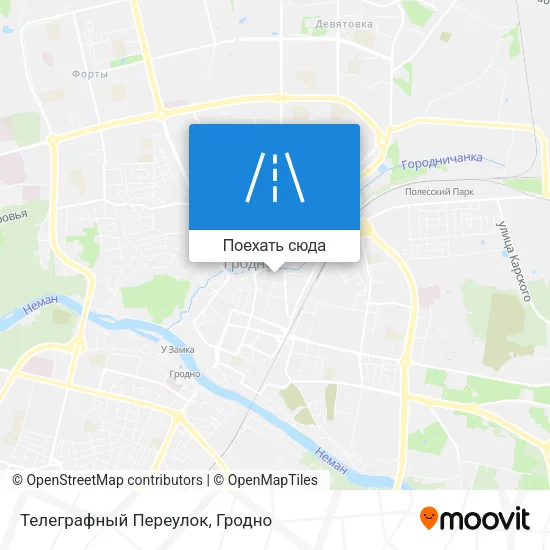 Карта Телеграфный Переулок