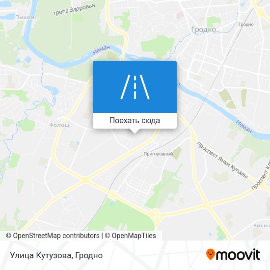Карта Улица Кутузова