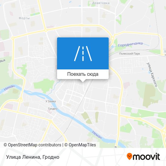 Карта Улица Ленина