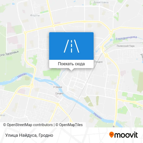 Карта Улица Найдуса