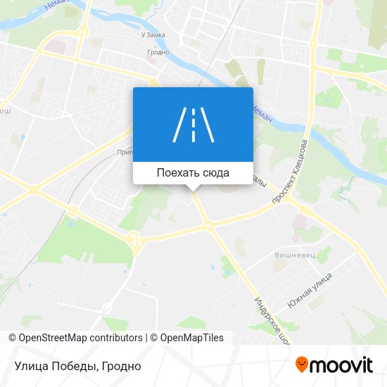 Карта Улица Победы