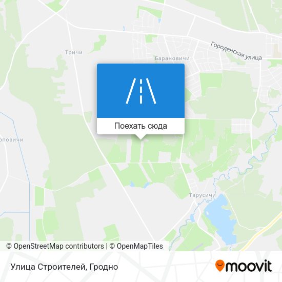 Карта Улица Строителей