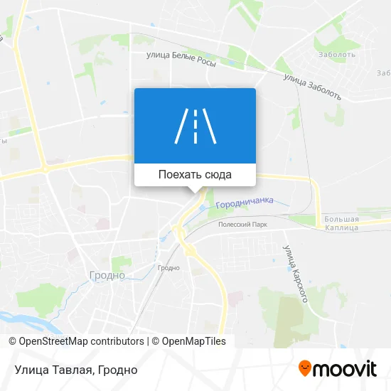Карта Улица Тавлая