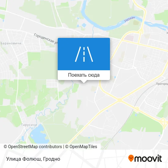 Карта Улица Фолюш