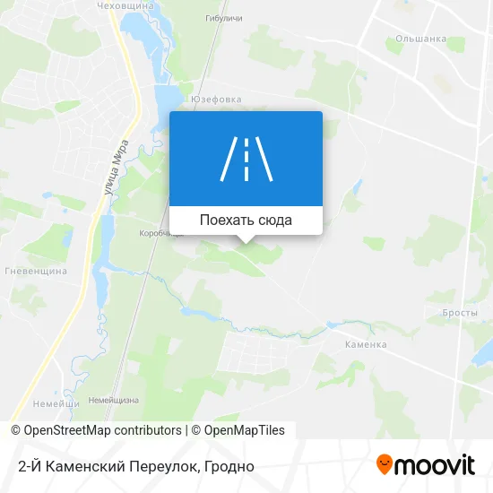Карта 2-Й Каменский Переулок