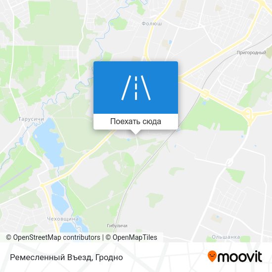 Карта Ремесленный Въезд