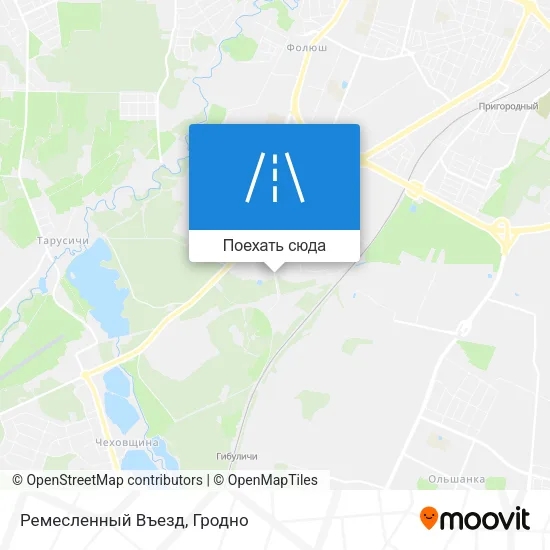 Карта Ремесленный Въезд