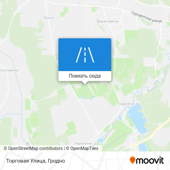 Карта Торговая Улица