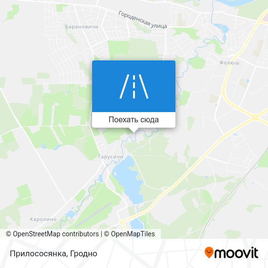 Карта Прилососянка