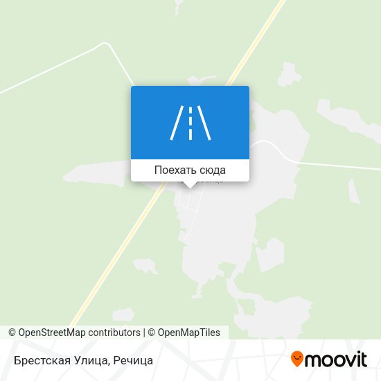 Карта Брестская Улица