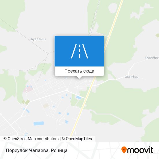 Карта Переулок Чапаева
