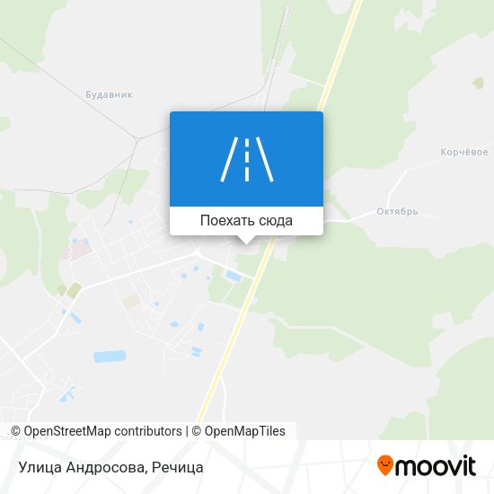 Карта Улица Андросова